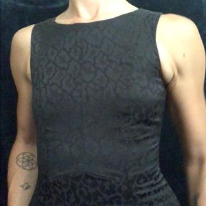 H&M Animal Print Cocktail Dress